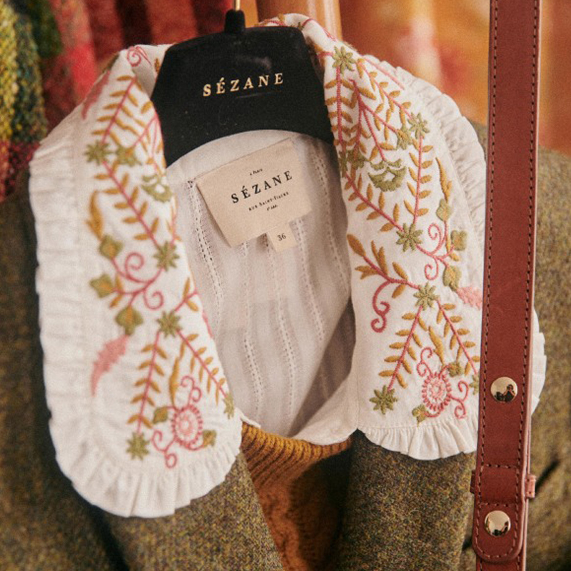 SEZANE ブラウス・シャツ ◇Sezane◇ 日本未入荷 ティルダシャツ(4)