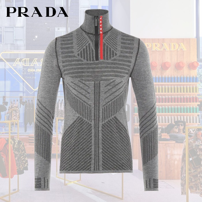 品質が完璧 【21AW】テクノニット タートルネック セーター ◆プラダ◆ ニット・セーター 品質が完璧 【21AW】テクノニット タートルネック セーター ◆プラダ◆ ニット・セーター