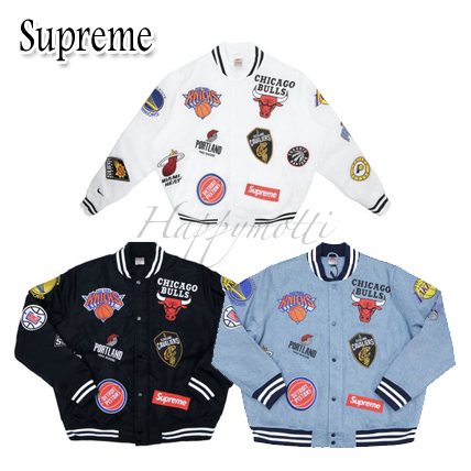 Supreme × Nike NBA Teams Warm-Up スタジャン ブルゾン 激安公式通販