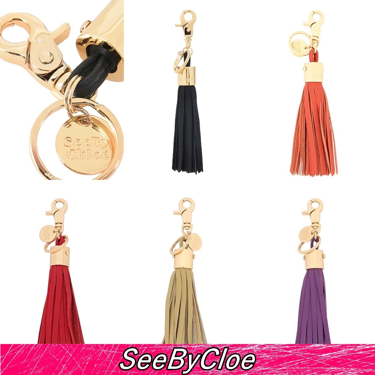*SEE BY CHLOE*【送料無料】★VICKI★キーホルダー キーホルダー・キーリング *SEE BY CHLOE*【送料無料】★VICKI★キーホルダー キーホルダー・キーリング