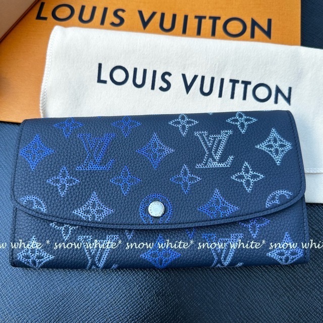 LOUIS VUITTON - ルイヴィトン マヒナ イリス マグノリア 長財布