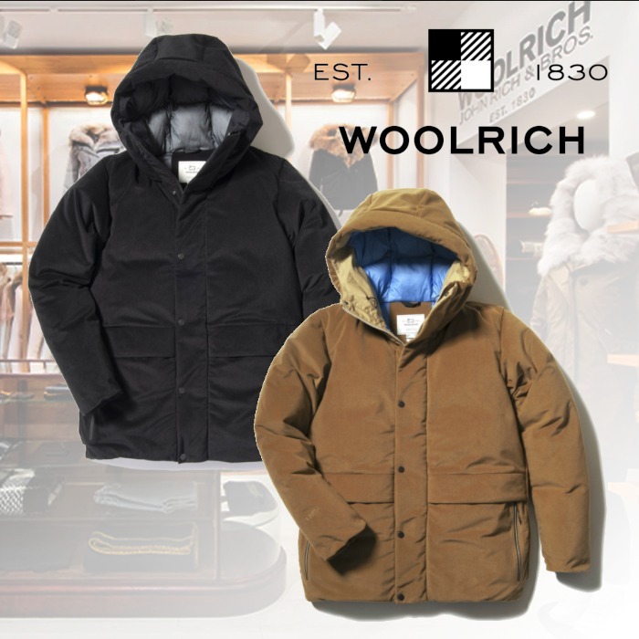 【★日本未入荷★】WOOLRICH ☆ CORDUROY ダウンジャケット 当店だけの限定モデル