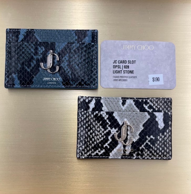 VIP顧客SALE JIMMY CHOO JC CARD SLOT カードケース 関税送料込