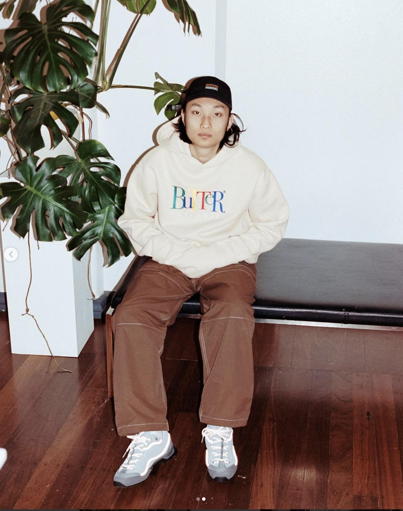 Butter Goods バターグッズ Jumble Embroidered フーディ