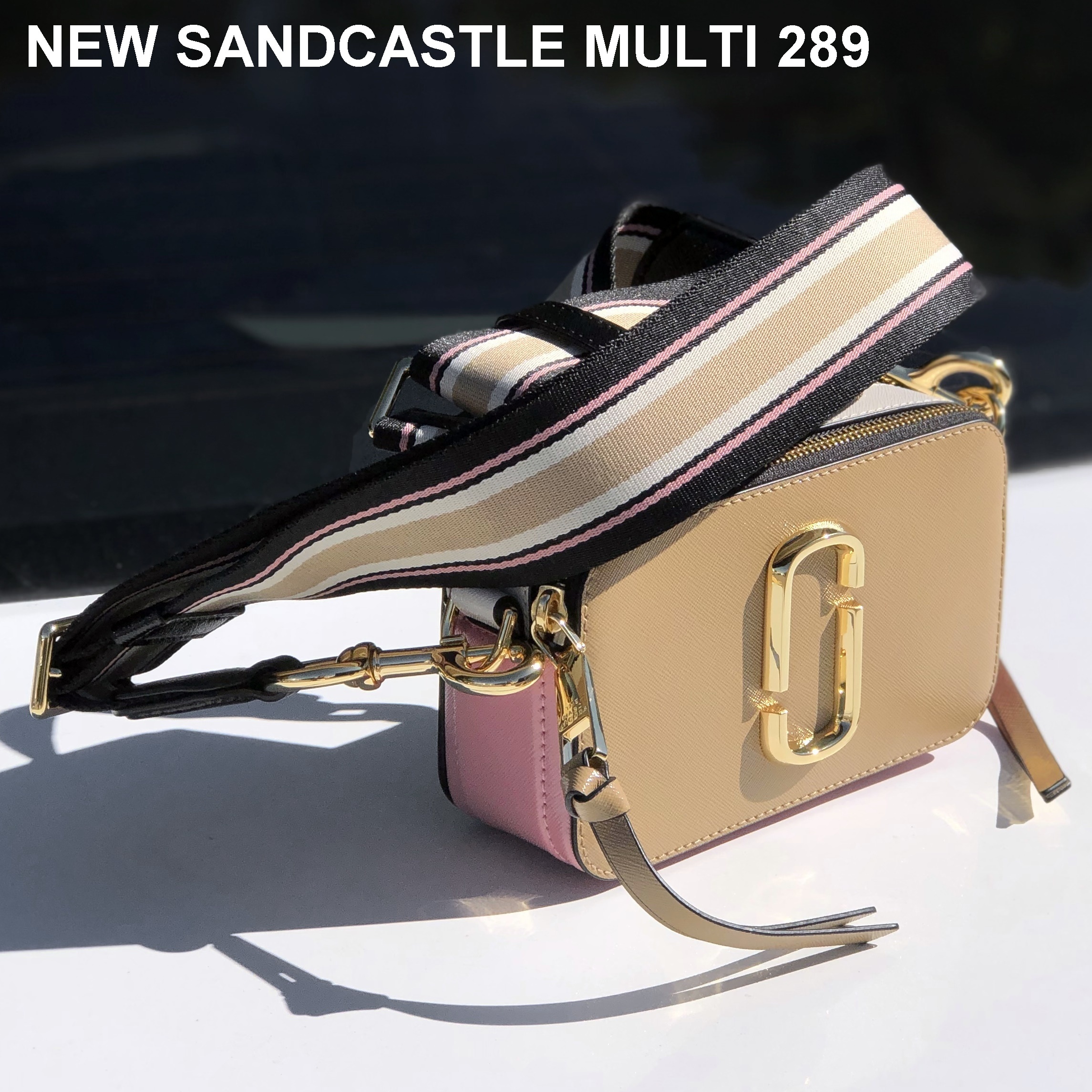 即発★MARC JACOBS THE SNAPSHOT M0012007 NEW SANDCATSLE MULTI