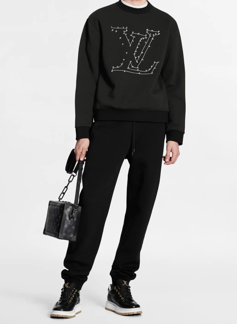 Louis Vuitton スウェットパンツ ルイヴィトン*新作*LVSE ダブルフェイス トラベルパンツ ロゴ入(8)