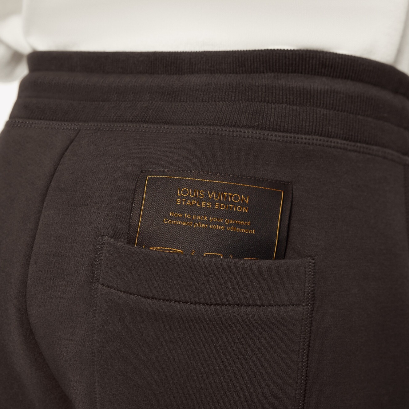 Louis Vuitton スウェットパンツ ルイヴィトン*新作*LVSE ダブルフェイス トラベルパンツ ロゴ入(16)