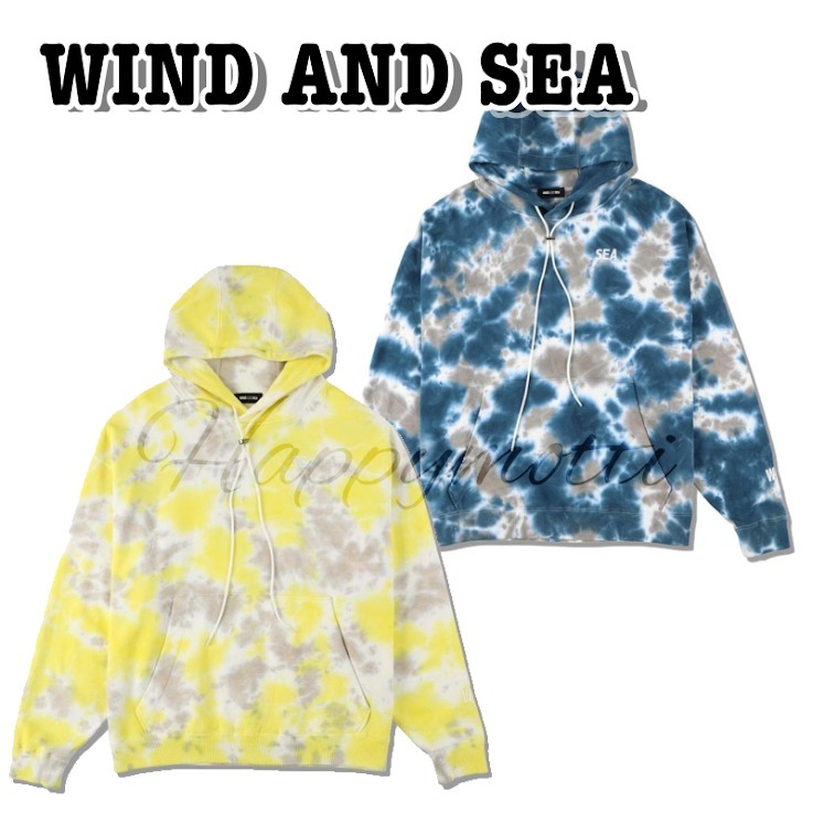WIND AND SEA TIEDYE フードパーカー 2色○関税・送料無料○
