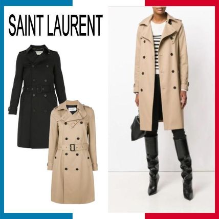 Saint Laurent x トレンチコート(レディース) - 海外通販のBUYMA