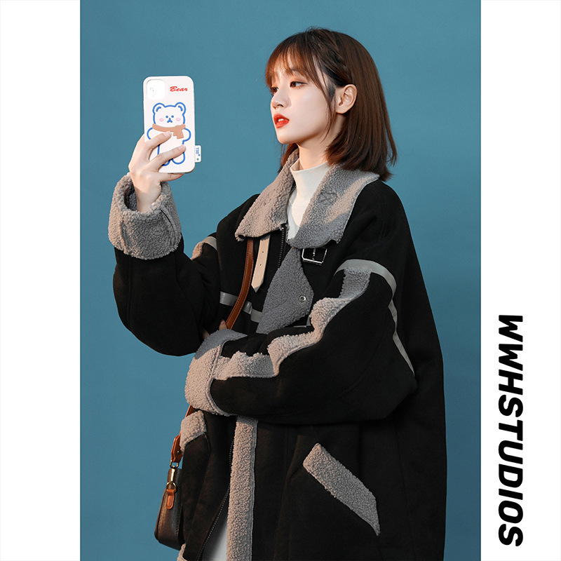 韓国☆大人ダウン☆ストリート☆ビッグシルエット☆ボア