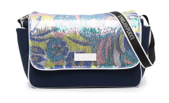 Emilio Pucci Junior Samoa プリント マザーズバッグ【関税込】