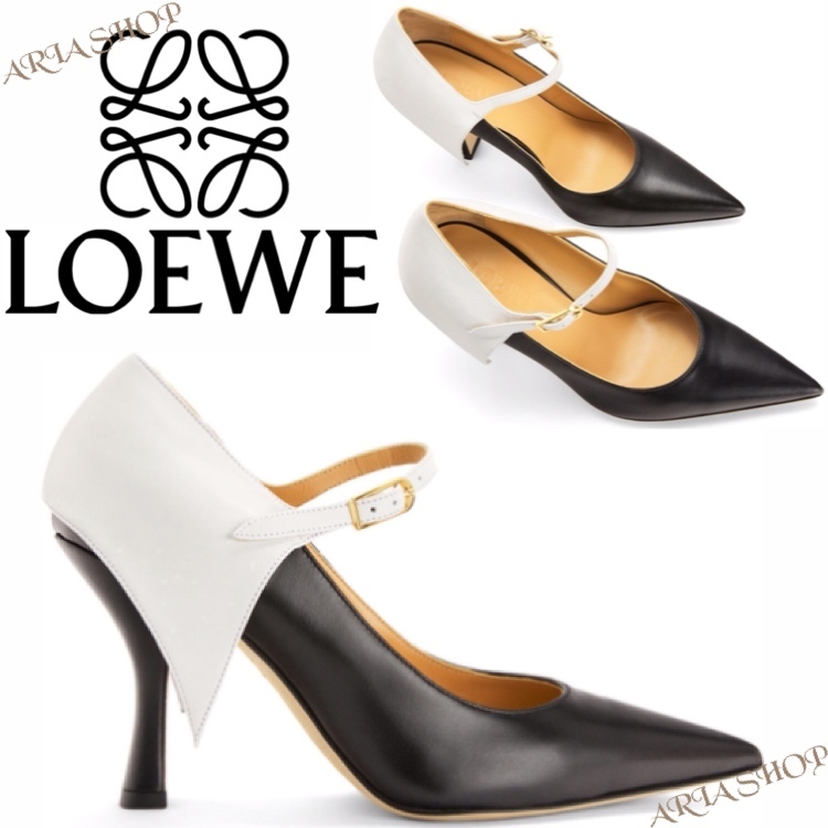 【関税・送料込】VIP価格 LOEWE バイカラー レザーパンプス 【関税・送料込】VIP価格 LOEWE バイカラー レザーパンプス