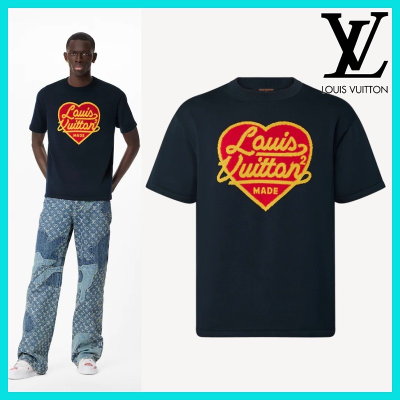 Louis Vuitton ルイ ヴィトン Tシャツ トップス メンズ 低価格の