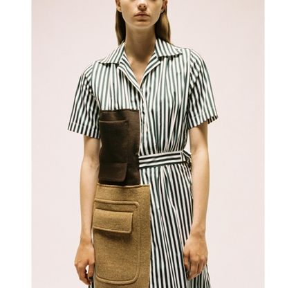 ストライプ Maison Margiela x ワンピース(レディース) - 海外通販のBUYMA