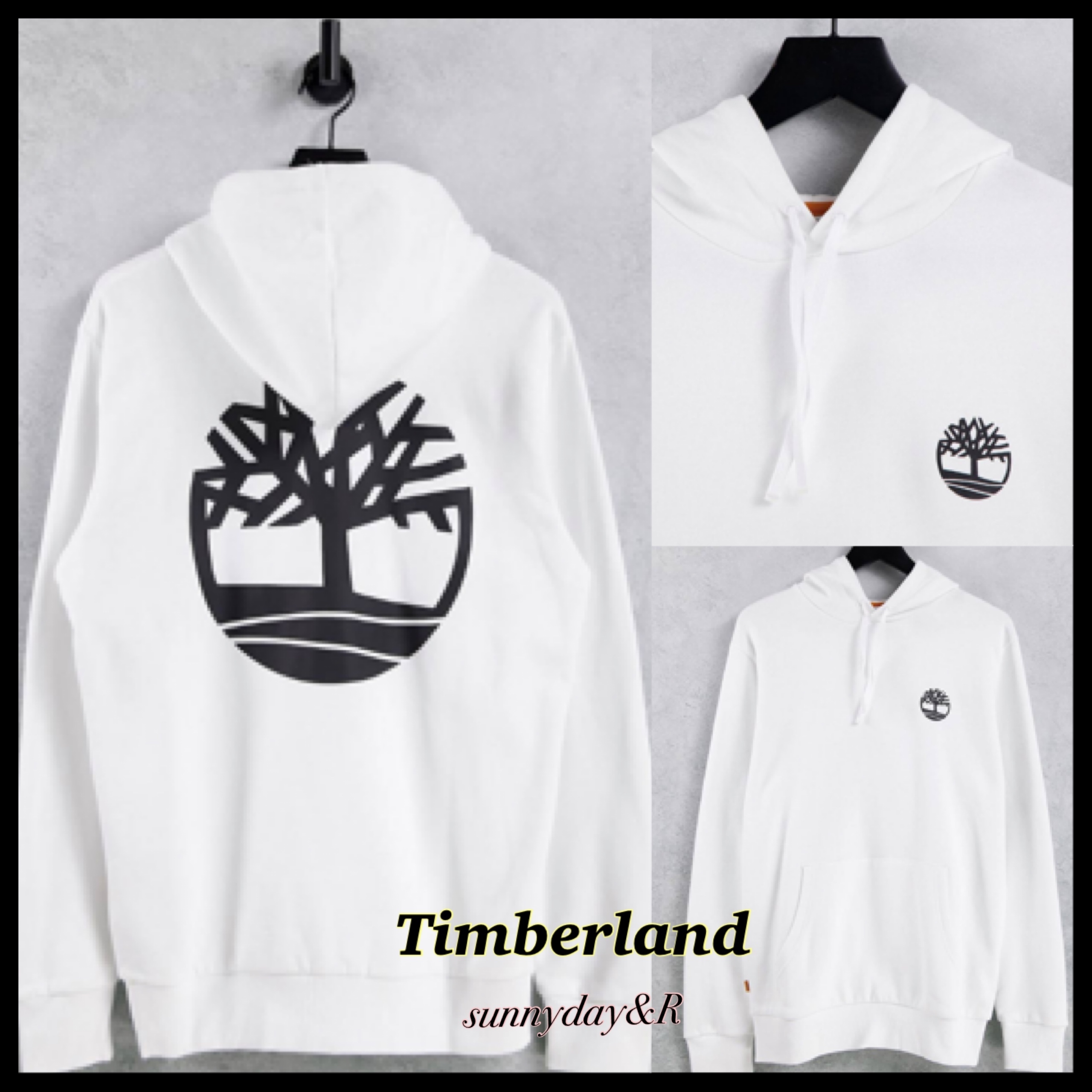 ♢Timberland♢ツリーバックプリントパーカー♦ 【通販 人気】