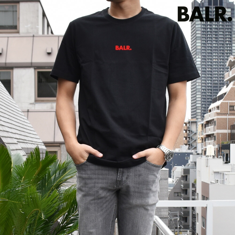 【国内発送】BALR. Tシャツ カットソー 半袖 b11121047blk