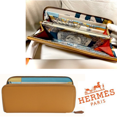 HERMES◆ Silk in Classique Sesame 国内発送◆