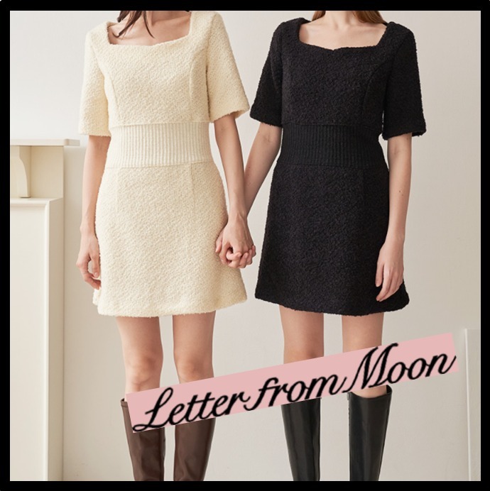 ★関税込★Letter from Moon★Weekend Fur Dres.s★ワンピース★