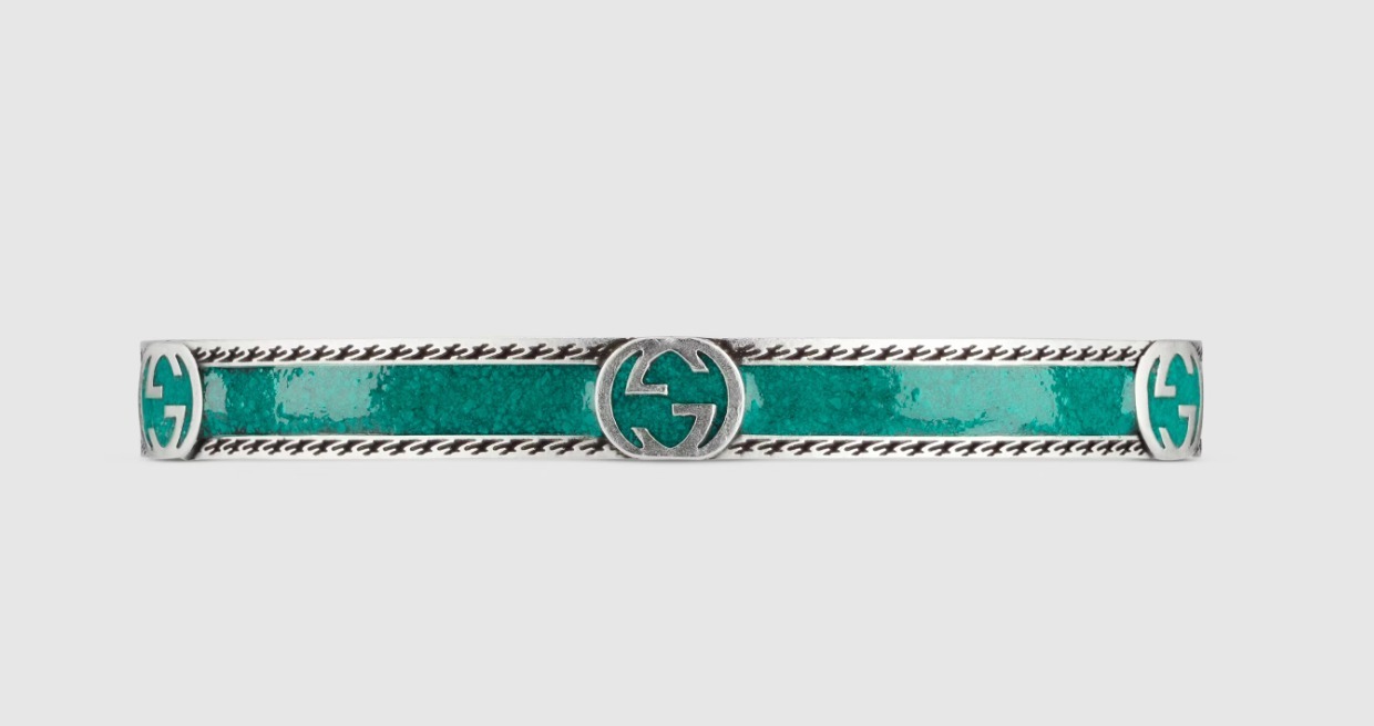 GUCCI ブレスレット 国内発送 GUCCI インターロッキングG ブレスレット ギフトにも(9)