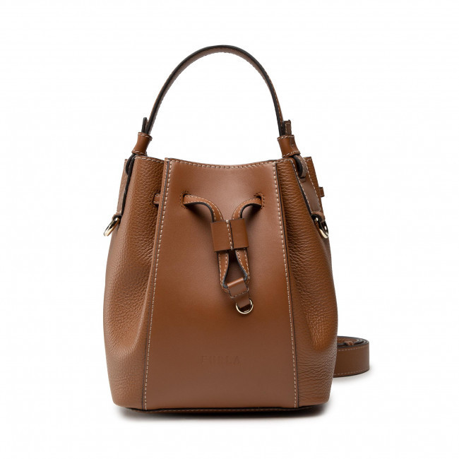 国内発FURLA フルラ 巾着 ショルダーバッグ MIASTELLA mini ミニ