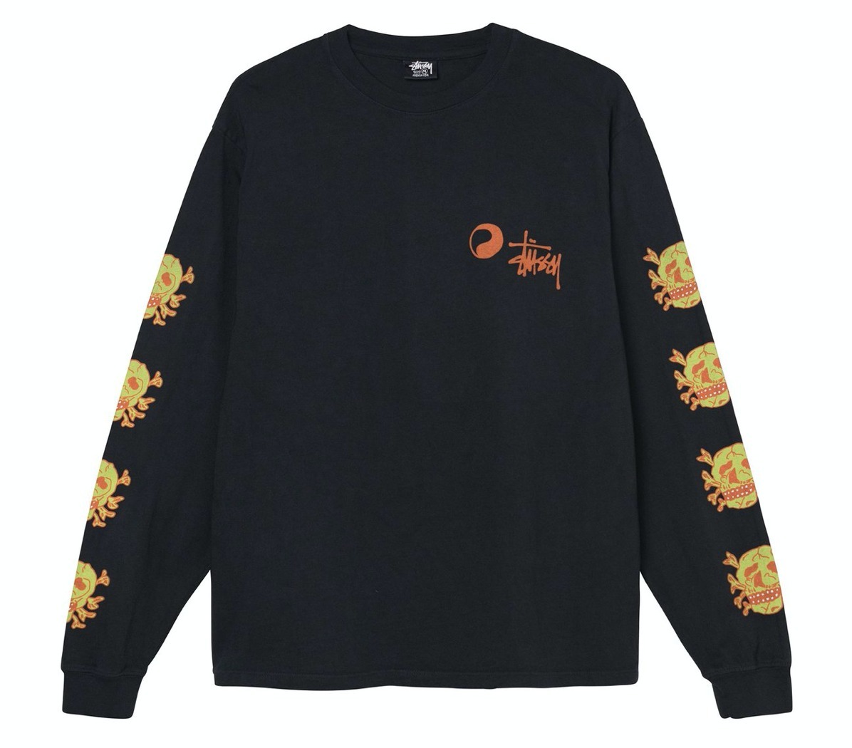 XL【在庫あり】STUSSY X OUR LEGACY 21FW SKULL L/S TEE