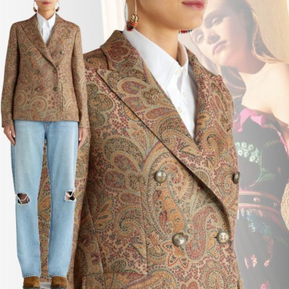 セール店舗や値段 ETRO エトロ ペイズリー柄ジャケット テーラード セール店舗や値段 ETRO エトロ ペイズリー柄ジャケット テーラード