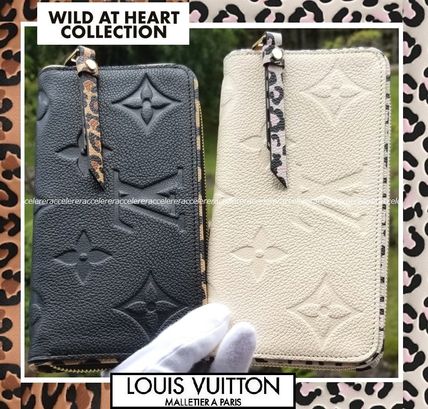 Shop Louis Vuitton ZIPPY WALLET 2021-22FW Monogram Leopard