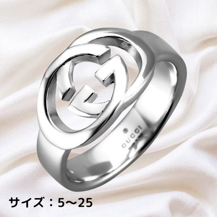 GUCCI Rings Unisex Silver Rings