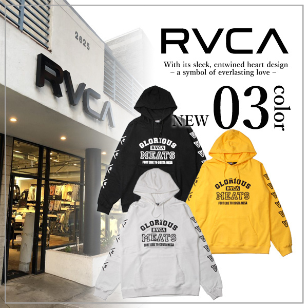 【関税込み】RVCA メンズ MATTY HOODIE パーカー
