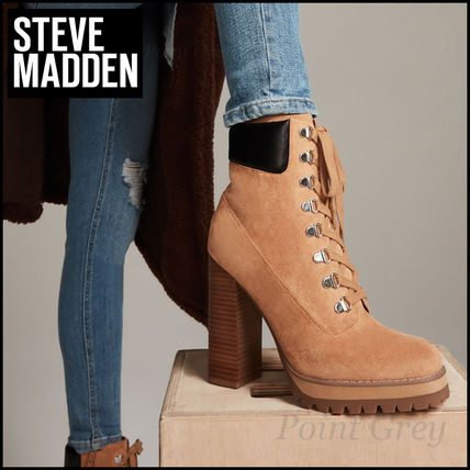 レースアップ Steve Madden x ショートブーツ・ブーティ(レディース レースアップ Steve Madden x ショートブーツ・ブーティ(レディース