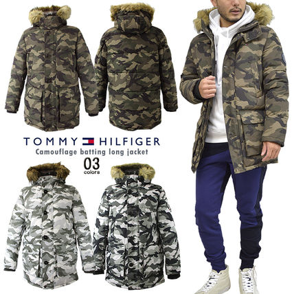 Tommy Hilfiger モッズコート TOMMY HILFIGER トミーヒルフィガー 中綿コート ロング 海外限定