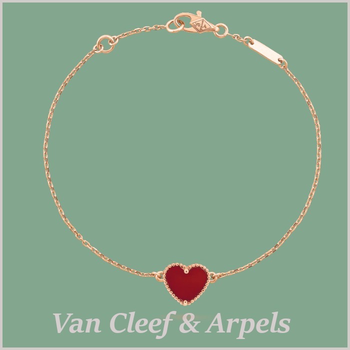 高い素材 Cleef Van &Arpelsスウィート ハートブレスレット