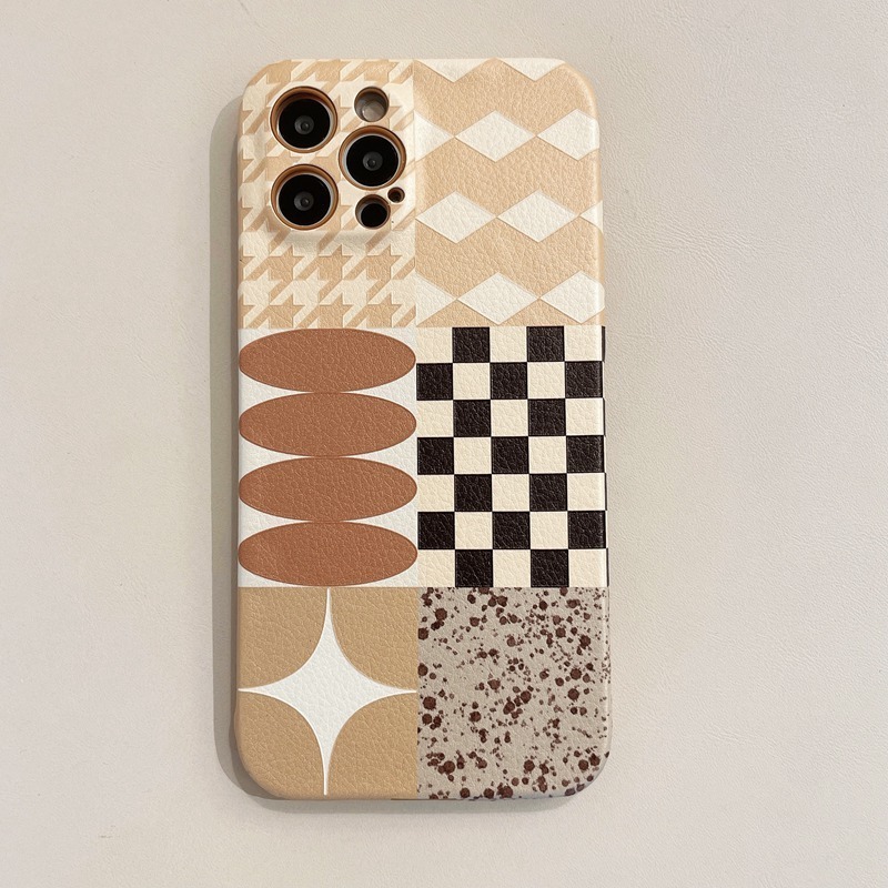 iPhone・スマホケース iPhoneケース iPhone13 13Pro 13ProMax 12 ヒョウ柄 チェック柄(10)