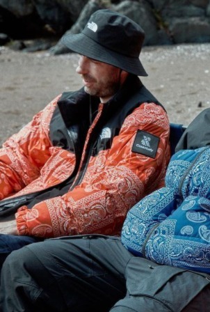 レア 21AW★【The North Face x Casestudy】 Nuptse Down Jacket