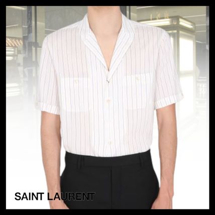 ストライプ Saint Laurent x トップス(メンズ)|新作を海外通販【BUYMA】