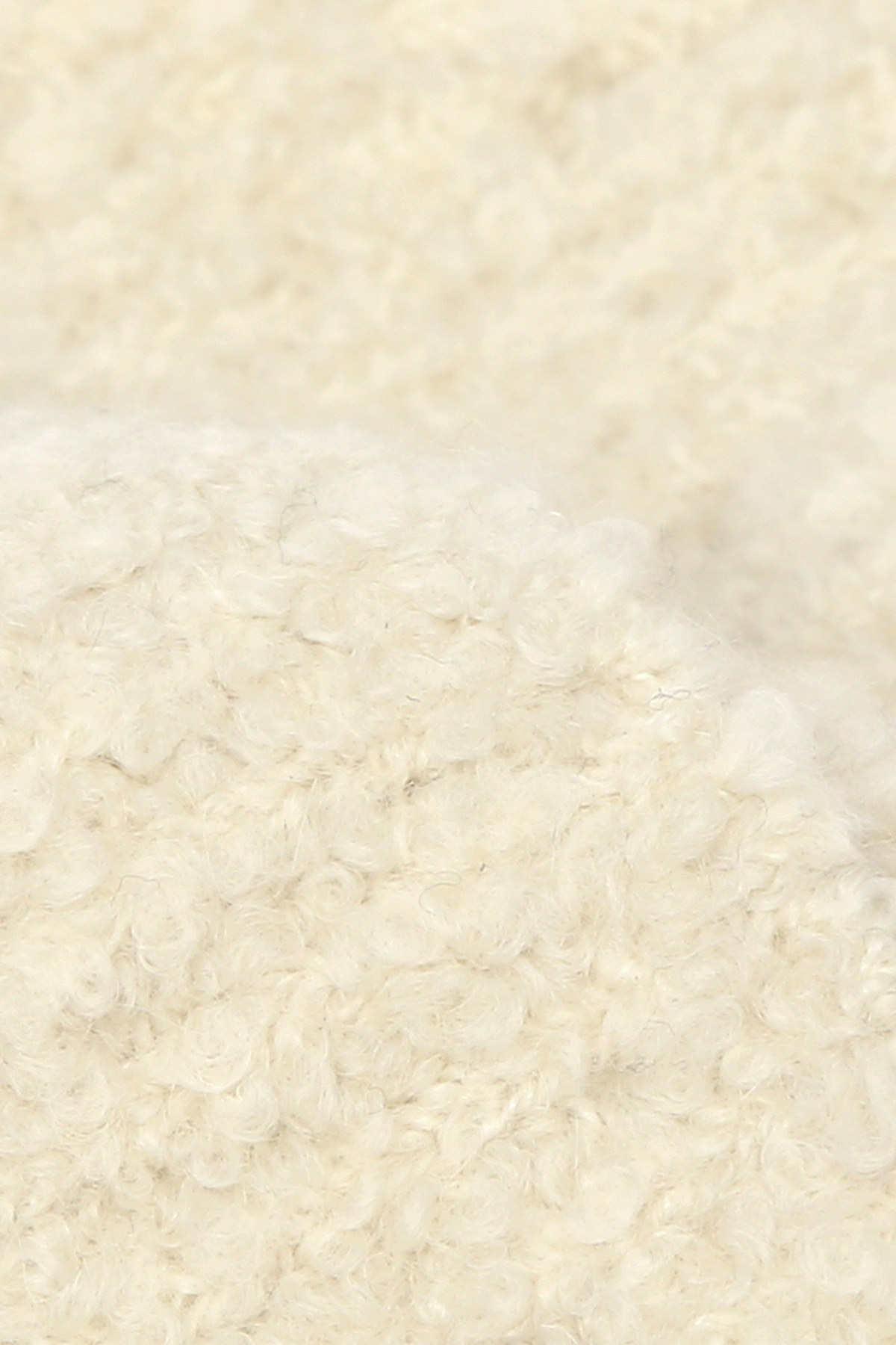 UNDER CONTROL/FLUFFY BEANIE/MOHAIR BOUCLE/ CREAM☆ 帽子