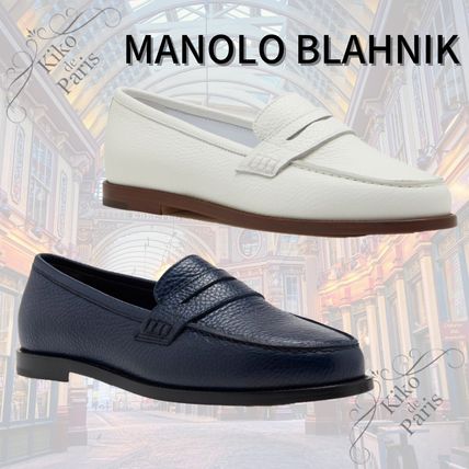 Manolo Blahnik ローファー・オックスフォード ♪関税込 Manolo Blahnik♪ PERRITA ペニー ローファー(4)