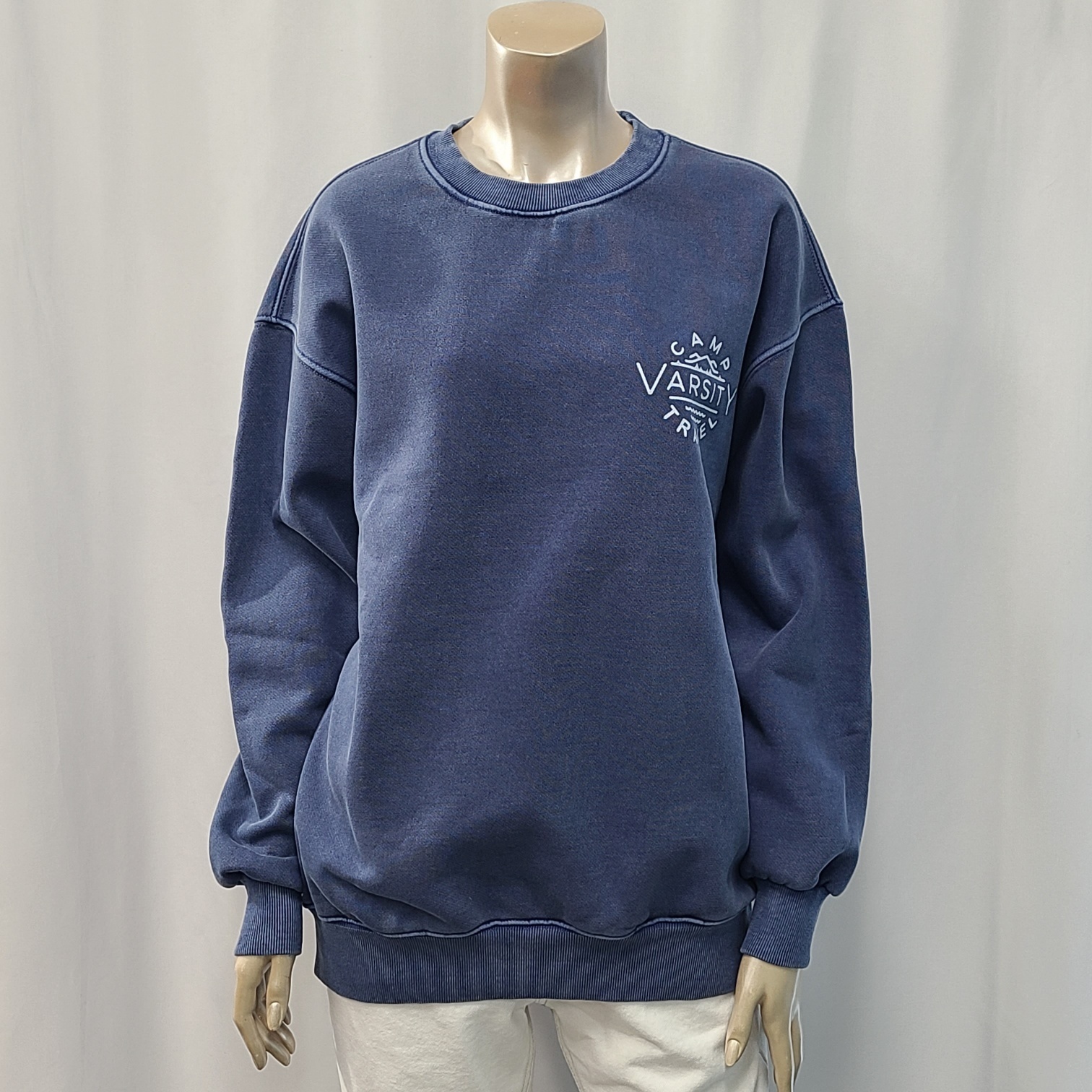 【TRAVEL】★チャウヌ着用★ camp varsity pigment sweatshirt