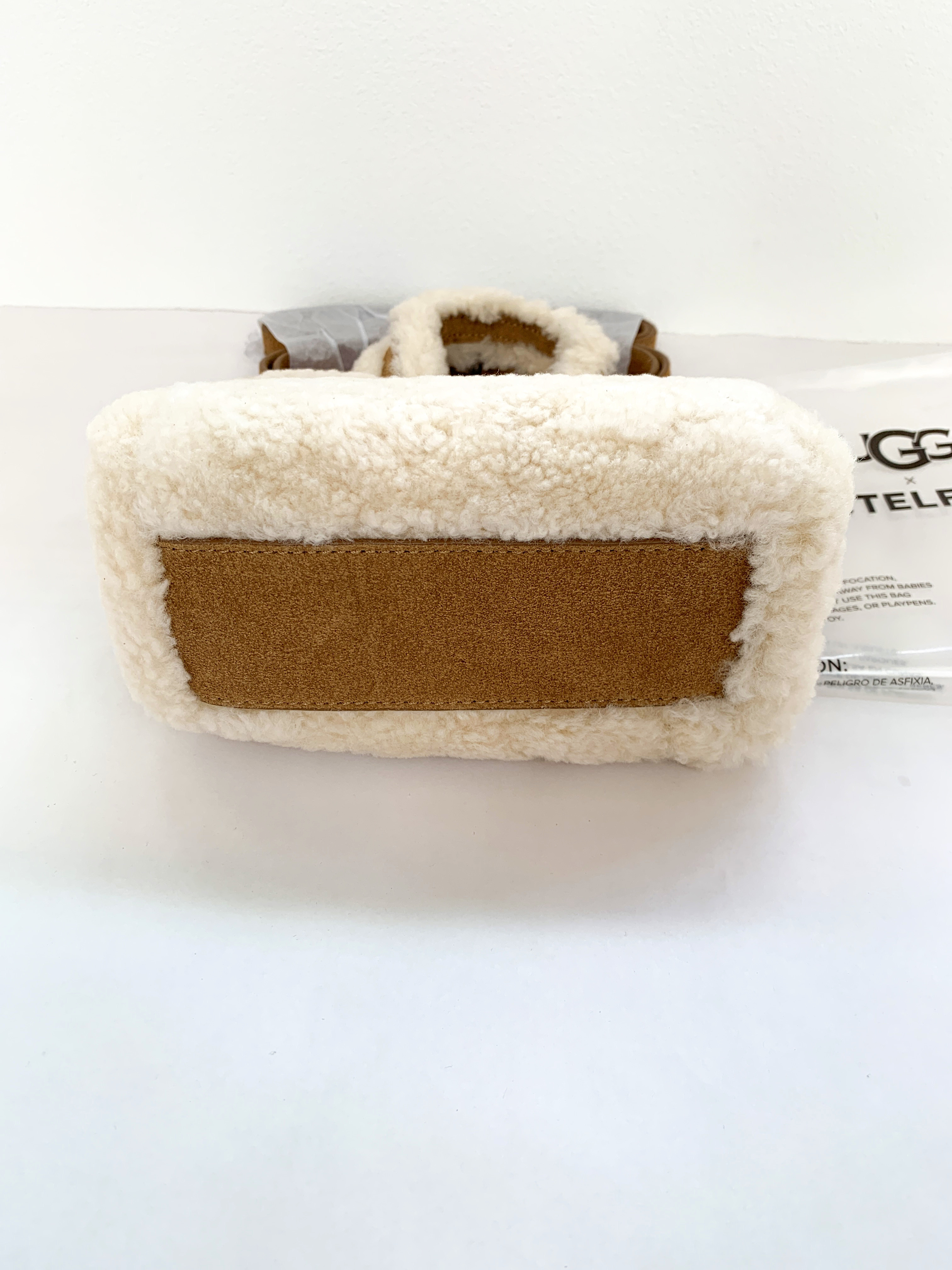 Telfar UGG テルファー ショッピングバッグ スモール もこもこ