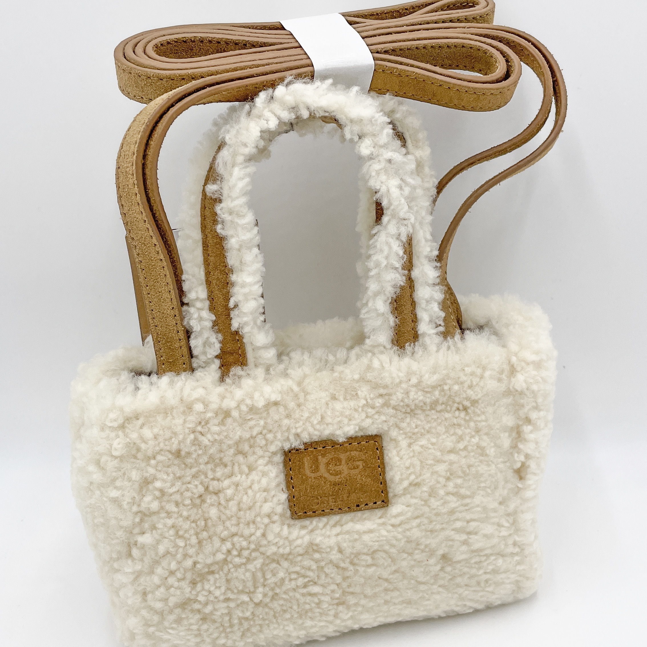 Telfar UGG テルファー ショッピングバッグ スモール もこもこ