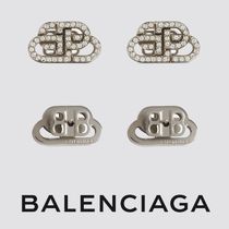 BALENCIAGA BAZAR Costume Jewelry Casual Style Party Style Silver Brass