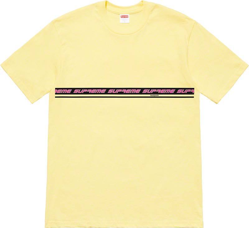 【海外限定】 SUPREME SS19 HARD WEEK1 送料無料 YELLOW PALE TEE GOODS Tシャツ・カットソー 【海外限定】 SUPREME SS19 HARD WEEK1 送料無料 YELLOW PALE TEE GOODS Tシャツ・カットソー
