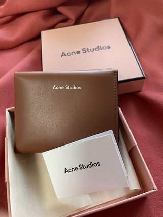 Acne Studios 折りたたみ財布 ☆関送込☆トリフォールド レザーウォレット