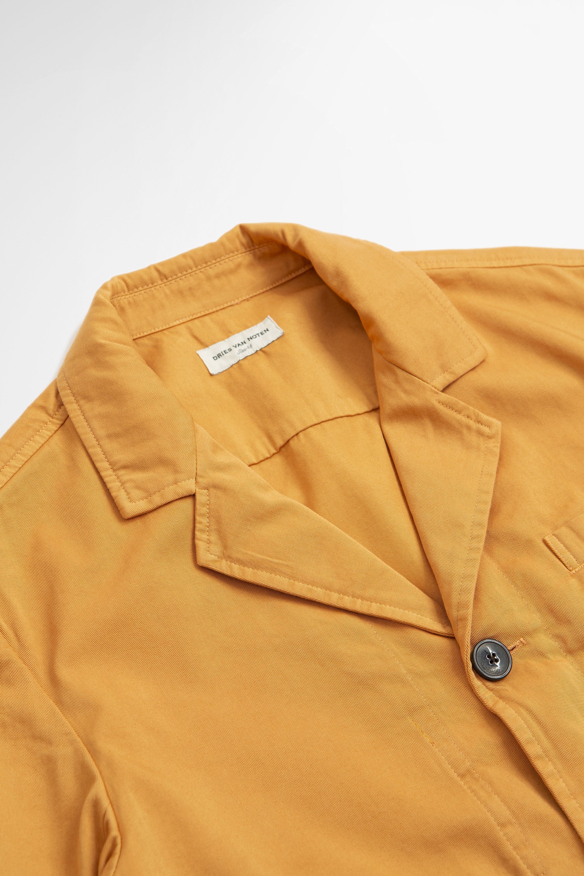 Dries Van Noten テーラードジャケット 【Dries Van Noten】コットン★Beat テーラードジャケット YE(4)