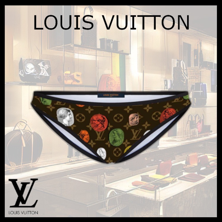 大特価放出! 【直営買付】 LouisVuitton カモアンドコインビキニボトム 水着・ビーチグッズその他 大特価放出! 【直営買付】 LouisVuitton カモアンドコインビキニボトム 水着・ビーチグッズその他