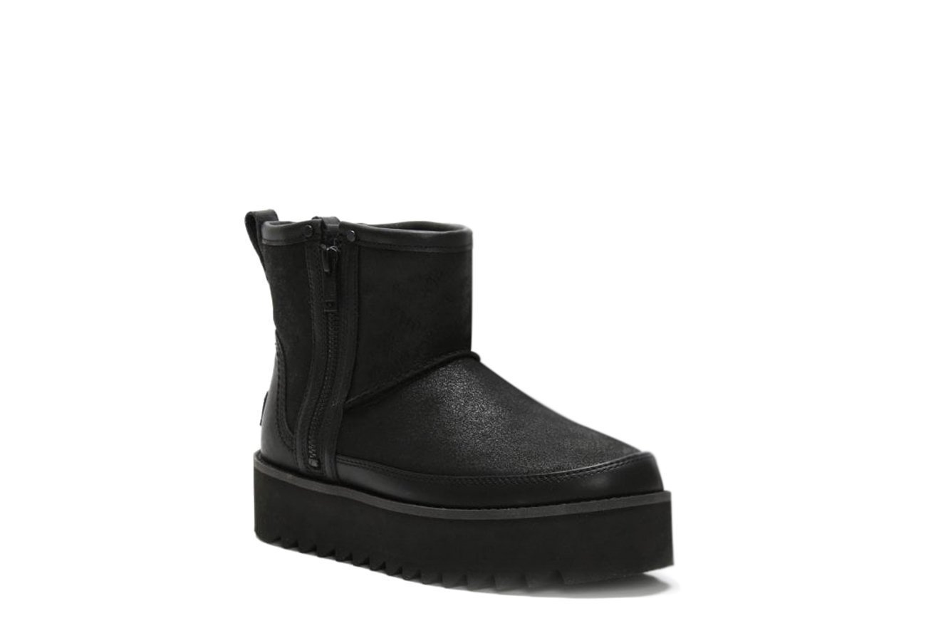 UGG ショートブーツ・ブーティ セール 1点物★UGG★CLASSIC MINI REBEL BIKER クラシック ミニ(4)