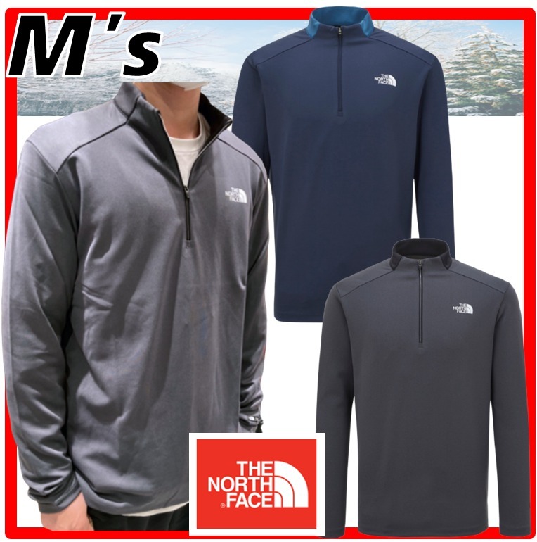 ★21AW 人気【THE NORTH FACE】★M'S HEALTH TECH ZIP TEE ★