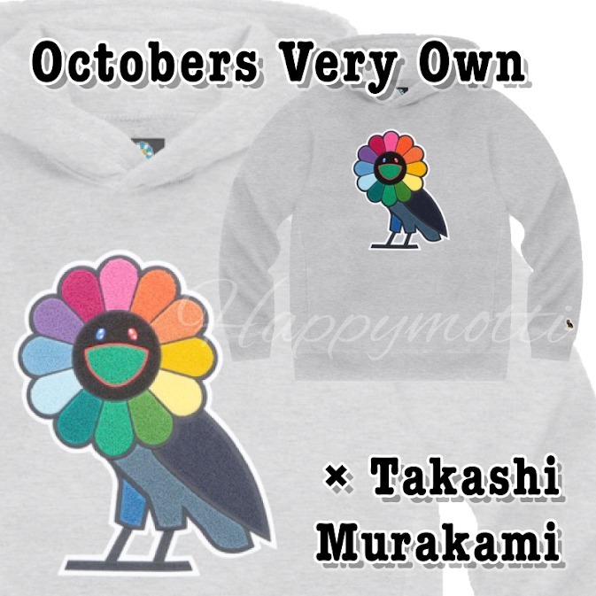 OVO × Takashi Murakami コラボ パーカー○関税・送料無料○