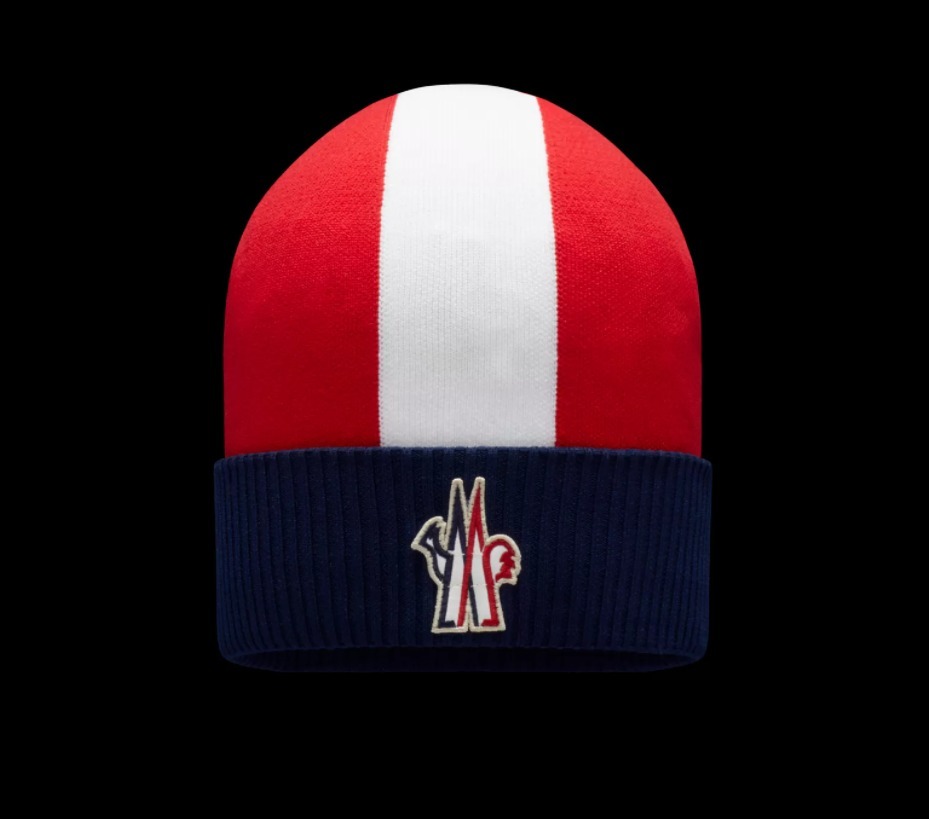 MONCLER GRENOBLE 2021/22秋冬新作 トリコロールウールニット帽 ...