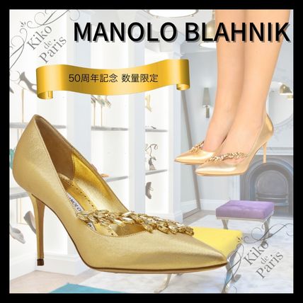 ゴールド(金色)系 Manolo Blahnik(マノロブラニク)|新作を海外通販 ゴールド(金色)系 Manolo Blahnik(マノロブラニク)|新作を海外通販